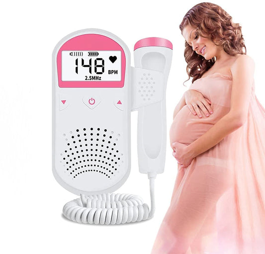 Doppler Fetal Monitor,Baby Heart Rate Monitor,Home Fetal Heart Rate Monitor