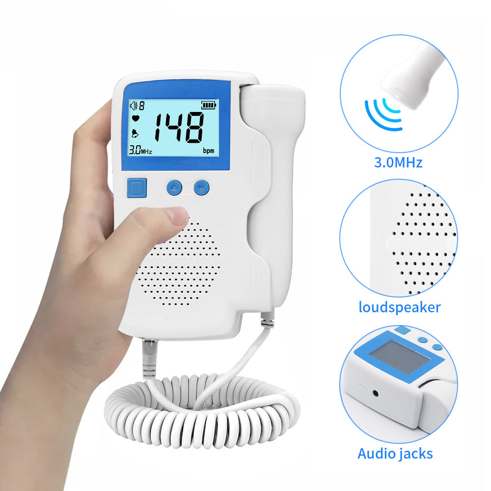 Fetal Doppler Monitors for Home Use, Portable Pegnancy Hartbeat Monito