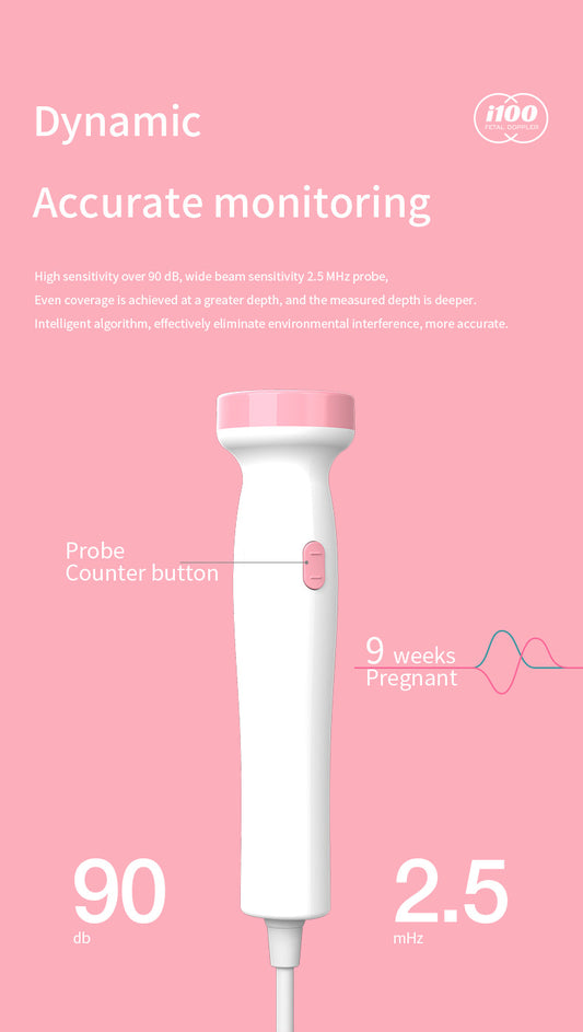 Fetal Doppler, Baby Heartbeat Monitor